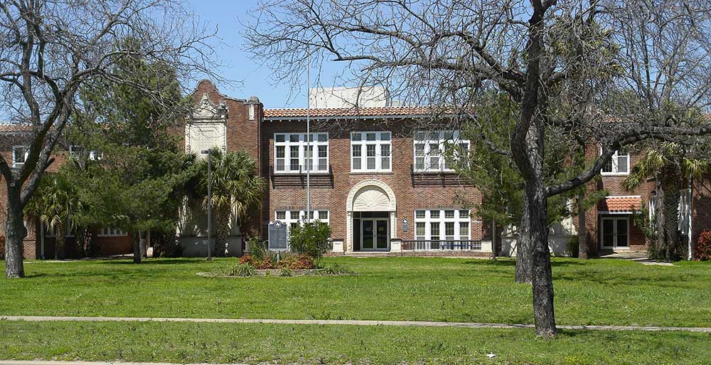 Georgetown High School Building Historical Marker Williamson County 
